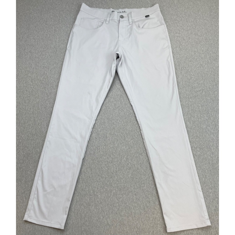 Travis Mathew‎ Pants Mens 30 Gray Performance Open To Close Golf